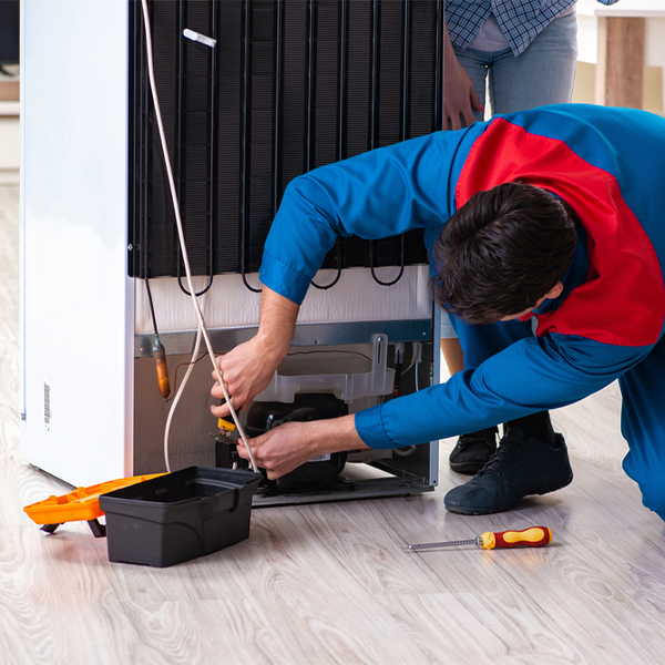 how much do you charge for refrigerator repair services in Toxey